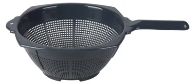 Obrázok produktu pre Cedidlo s rukoväťou plastové 38 cm modré