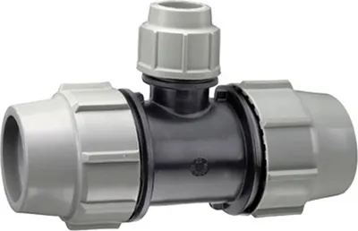 Obrázok produktu pre PLASSON T-kus redukčný, 7340, 6/4" x 1", priemer 50-32 mm, 1 ks.