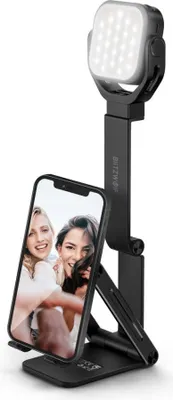 Obrázok produktu pre Stojan na telefón s LED svetlom Blitzwolf BW-TS6, 1000 mAh