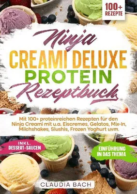 Produktbild von Ninja Creami Deluxe Protein Rezeptbuch
