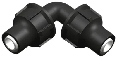 Obrázok produktu pre Koleno 90 stupňov 25 mm pre PE vodovodné potrubia 4 BAR