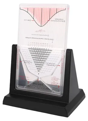 Produktbild von Galton Board Wahrscheinlichkeitsdemonstrator - Mathematisches Modell - Lernhilfe