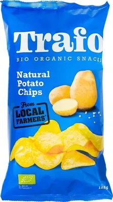 Productafbeelding van Trafo Aardappelchips Gezouten (125 gr)