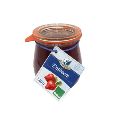 Produktbild von Fruchtaufstrich - Erdbeere 220g