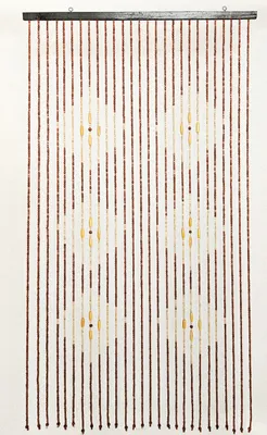 Produktbild von Türvorhang Vorhang mit Holzperlen Handarbeit 90x180cm Nr:03