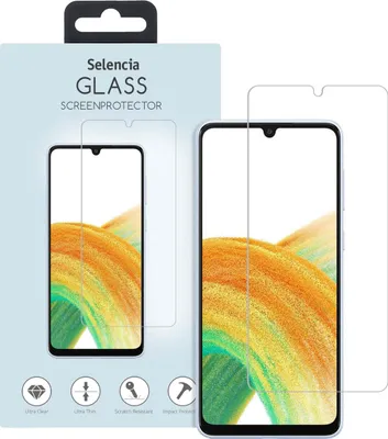 Productafbeelding van Selencia Gehard Glas Screenprotector voor de Samsung Galaxy A34 (5G)