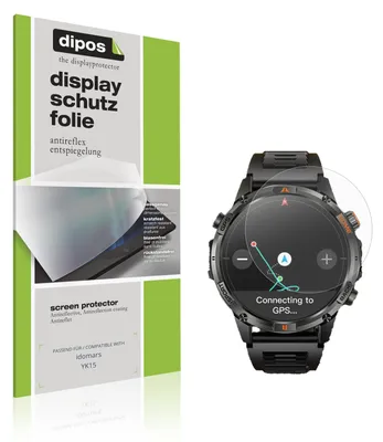 Produktbild von 6x Schutzfolie für idomars YK15 matt Displayschutzfolie Folie Display Schutz dipos