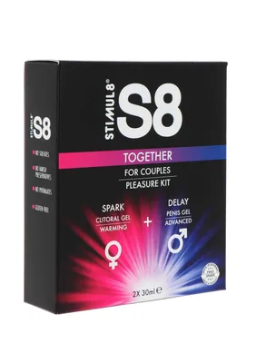 Zdjęcie produktu dla Stimul8 - Zestaw Dla Par S8 Together 2 X 30 Ml
