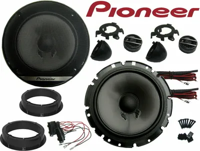 Produktbild von Pioneer passend für VW FOX 5Z  2005 -2011 2 Wege komponenten Lautsprecher Set Tür Vorn oder Hinten 300 Watt