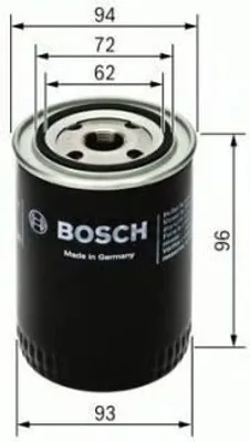 Produktbild von Bosch Ölfilter  0 451 103 251