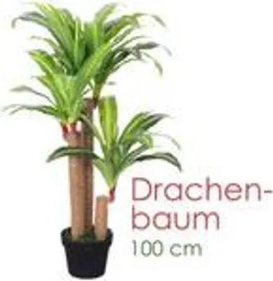 Produktbild von Dračí strom Umělý strom Umělý strom Umělá rostlina Umělá rostlina Umělý strom Dekorace Vnitřní dekorace 100 cm Decovego
