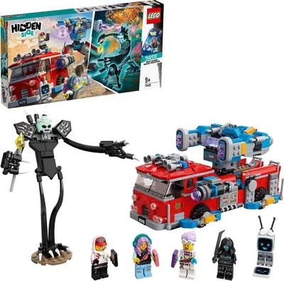 Zdjęcie produktu dla LEGO Hidden Side Phantom Fire Engine 3000, Zestaw do budowania, 9 lat(a), 760 szt., 1,06 kg