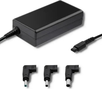 Image de Qoltec 51758 Adaptateur d'alimentation/Inverseur intérieur 65 W Noir