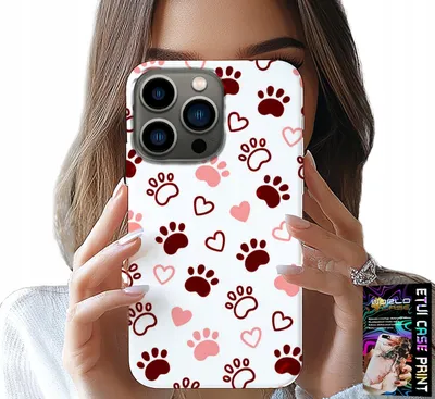 Produktbild von Hülle Für Iphone 15 Pro Max - Hundepfoten Auf Weissem Hintergrund, Hund, Katze, Bär