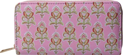 Produktbild von Clayre & Eef Brieftasche 10x19 cm Rosa Polyester