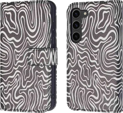 Image de imoshion Bibliothèque design pour le Samsung Galaxy S23 - Noir et blanc