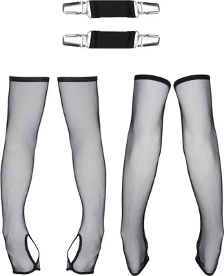Produktbild von Armstulpen CRD011 schwarz Crossdresser - S/M