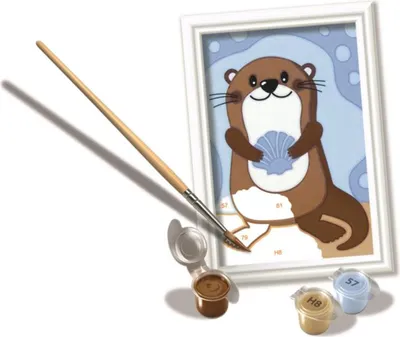 Produktbild von Ravensburger 236077 CreArt Niedlicher Otter