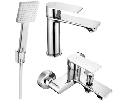 Zdjęcie produktu dla Mexen Royo R45 zestaw wannowy, chrom - 72203R45-00