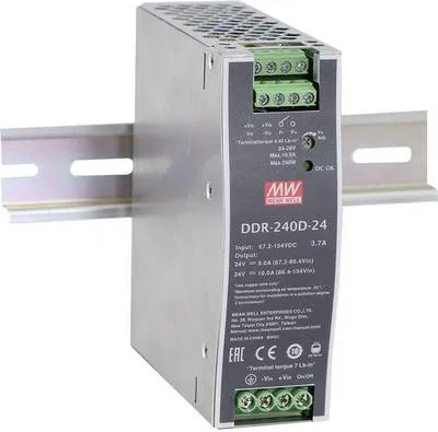 Obrázek produktu pro Napájecí zdroj a měnič napětí MEAN WELL DDR-240C-24 (DDR-240C-24)