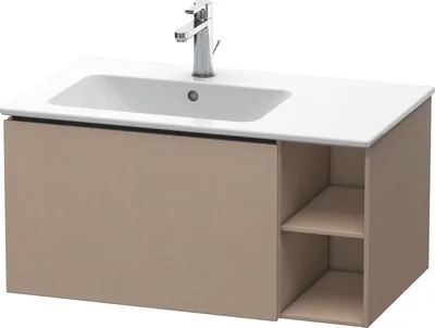Produktbild von Duravit Duravit Waschtischunterbau L-CUBE 400x820x481mm Becken li leinen
