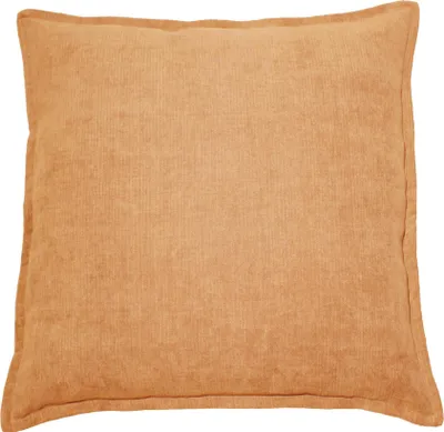 Produktbild von Kissenhülle Chenille Feincord ca. 40x40 cm orange