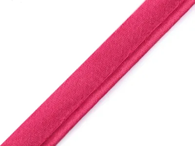 Obrázek produktu pro Paspulka saténová, výpustek 11 mm fuchsiová, metráž / 1 m
