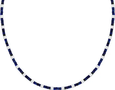 Immagine prodotto di Collana da uomo con Lazurit Pietre S1729