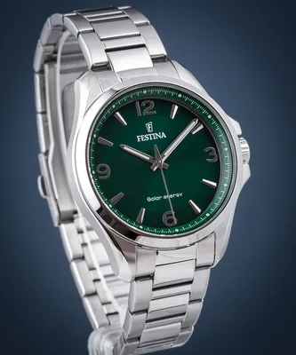 Produktbild von Festina Solar Energy Green Petite Herrenuhr