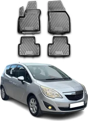 Immagine prodotto di 2010-2017 Opel Meriva B Tappetini TPE Nero 4 pz