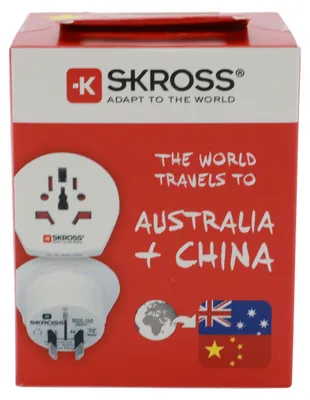 Image de SKROSS 00186717 SKROSS World to Australia/China Reiseadapter