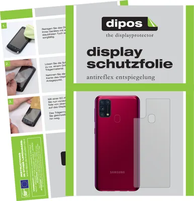 Produktbild von Schutzfolie für Samsung Galaxy M31s Rückseite Display Folie matt