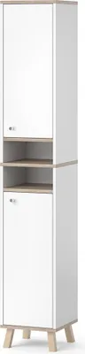 Produktbild von Badschrank Vicco Senyo Weiß 30 x 174 cm, Model 36358