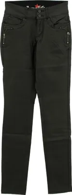 Produktbild von 28280 Buena Vista, Tummyless,  Damen Jeans Hose, coated Stretchdenim, black coated, XS