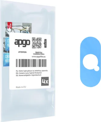 Produktbild von apgo 4 Stück Linsenschutz Kamera Schutzglas für Apple iPhone X Kameraschutz, 9H Kameraobjektiv Camera Lens Protector
