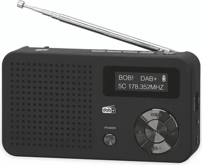 Produktbild von Imperial, Tragbares DAB+/FM-Radio mit LCD-Display DABMAN 13, Schwarz