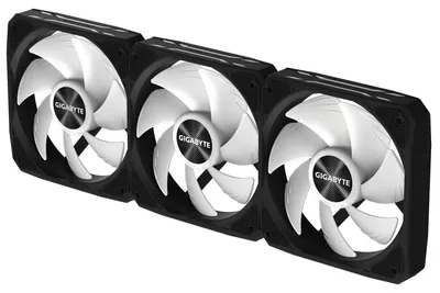 Produktbild von GIGABYTE Lüfter EZ CHAIN ​​​​FAN 3-PACK, 3x120mm, schwarz