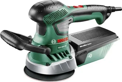 Produktbild von Exzenterschleifer Bosch PEX 400 AE, 350W, mit Koffer, Paper Assistant, 1 Schleifpapier G 80