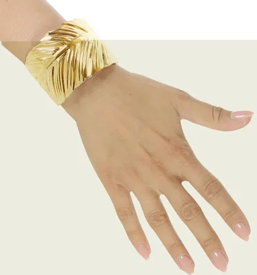 Produktbild von Damen-Armband Kostüm-Zubehör antik goldfarben - Einheitsgröße