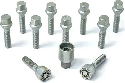 Produktbild von 10x H&R Radschraube M12x1,5 M12 40mm SW17 SW17 mm 1254001SET