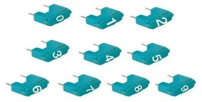 Produktbild von BTICINO Konfigurationsset 10tlg., 2-Draht-Sprechanlagen, bis 10 Haustationen, Packung mit 1 Stk.