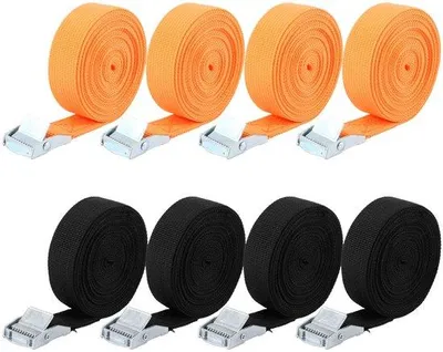 Immagine prodotto di Set da 8 nastri per cerniere, 25 mm x 4 m, nero/arancione