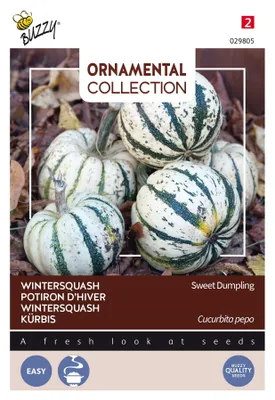 Produktbild von Buzzy Ornamental Kürbis Sweet Dumpling Samen - Ca. 1 gr | Buzzy_029805