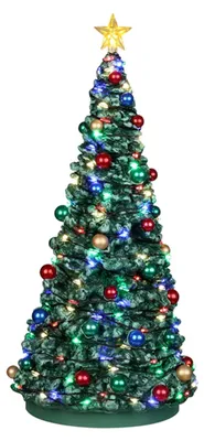 Imagen del producto de LEMAX: Pueblo navideño. "Árbol de Navidad exterior" (24954)