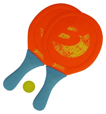 Produktbild von Best Sporting Neopren Beach-Ball-Set, orange oder gelb