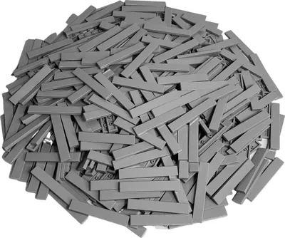Produktbild von LEGO® 1x6 Fliesen Hellgrau - 6636 NEU! Menge 50x