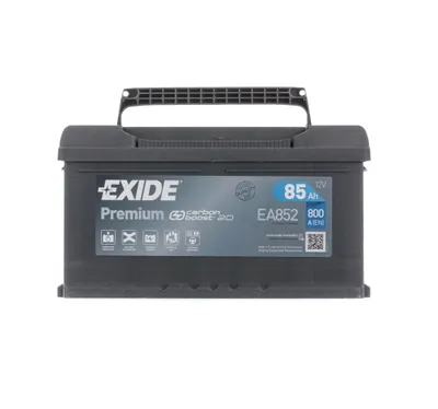Image de Batterie automobile Exide EA852 Premium Carbon Boost 85 Ah 800 A