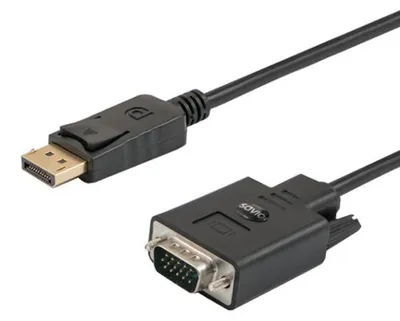 Immagine prodotto di Savio Cl-203, 1,8 m, DisplayPort, VGA (D-Sub), maschio, maschio, diretto