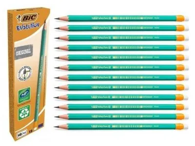 Produktbild von BIC Evolution 655 - HB - Grün - Hexagonal - 192 mm - 17 mm - 48 mm
