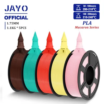 Obrázok produktu pre 3D tlačový materiál PLA, olivovo zelená farba - priemer 1,75 mm - hmotnosť 1 kg - ekologický